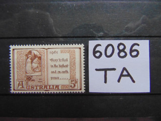 Фото марки Британская Австралия марка 1961г **