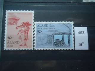 Фото марки Аландские острова серия 1993г **
