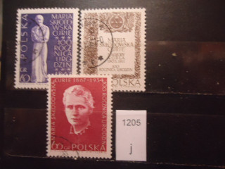 Фото марки Польша 1967г серия