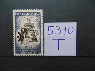 Фото марки Люксембург марка 1955г **