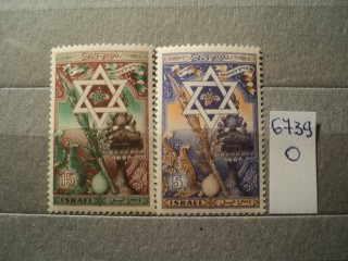 Фото марки Израиль серия 1950г **