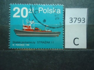 Фото марки Польша 1988г