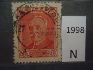 Фото марки Польша 1927г