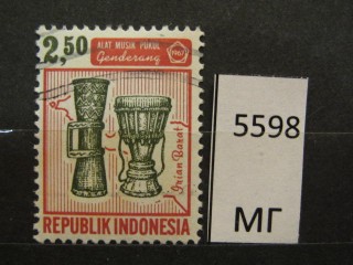 Фото марки Индонезия 1967г