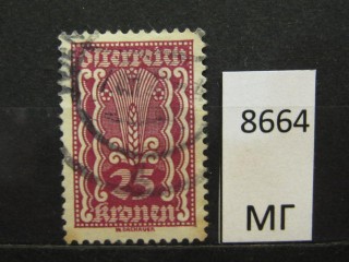 Фото марки Австрия 1922г