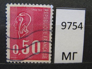 Фото марки Франция 1971г