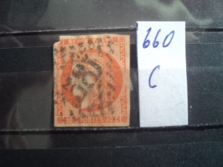 Фото марки Франция 1849г