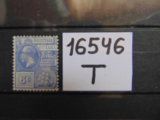 Фото марки Британская Гвиана 1921г *