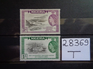 Фото марки Британская Нигерия серия 1959г **