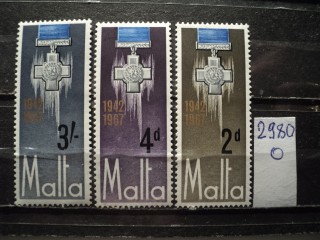 Фото марки Мальта серия 1967г **
