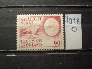 Фото марки Гренландия 1975г **