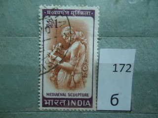Фото марки Индия 1966г