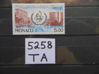 Фото марки Монако марка 1987г **
