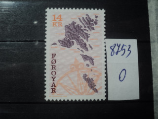 Фото марки Фарерские острова 1998г **