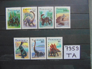 Фото марки Танзания серия 1991г **