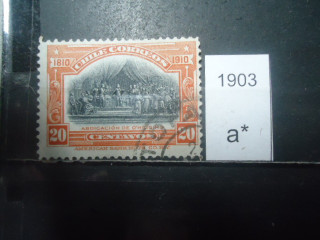 Фото марки Чили 1910г