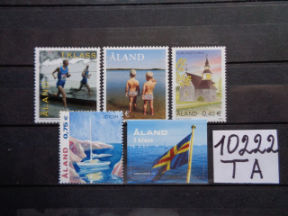 Фото марки Аландские Острова подборка одиночных марок 2002-04 **