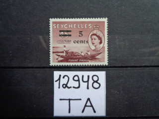 Фото марки Британские Сейшелы марка 1957г *
