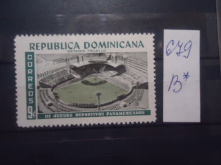 Фото марки Доминиканская республика 1959г **