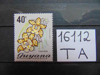Фото марки Гвиана 1971г **