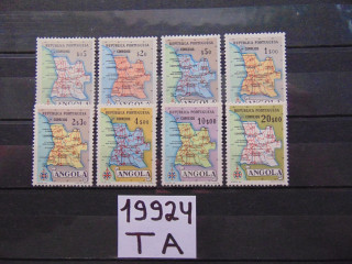 Фото марки Португальская Ангола серия 1955г *