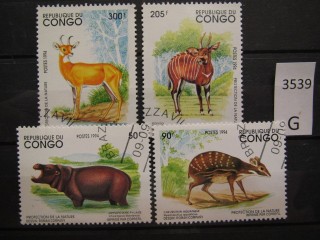 Фото марки Конго 1993г серия