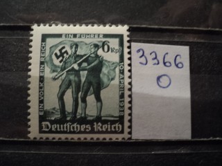 Фото марки Германия Рейх 1938г *