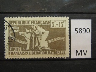 Фото марки Франц. Алжир 1943г