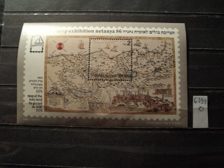 Фото марки Израиль блок 1986г **