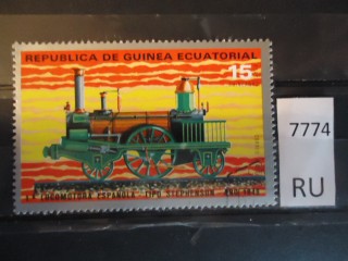 Фото марки Экватор Гвинея
