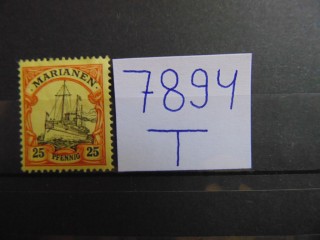 Фото марки Немецкие Марианские острова 1901г *
