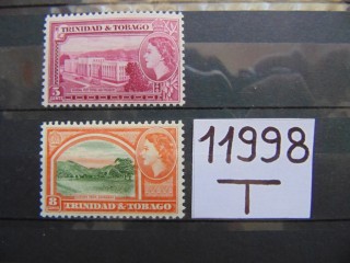 Фото марки Британские Тринидад и Тобаго 1953г *