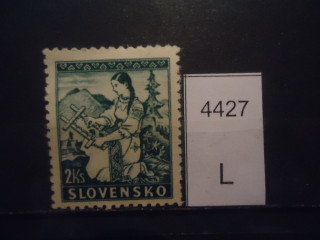 Фото марки Словакия 1939г **