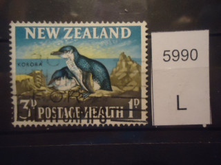 Фото марки Новая Зеландия 1964г