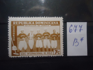 Фото марки Доминиканская республика 1959г **