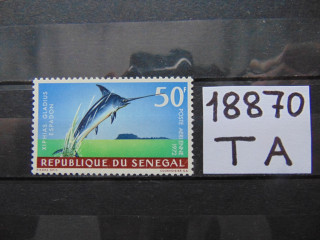 Фото марки Сенегал авиапочта 1972г **