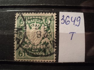 Фото марки Герман. Бавария 1912г
