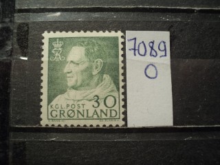 Фото марки Гренландия 1968г **