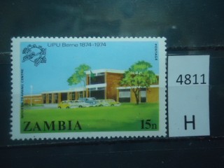 Фото марки Замбия 1974г **