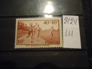 Фото марки Франция 1937г **