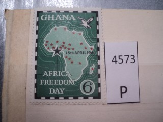 Фото марки Гана 1961г *