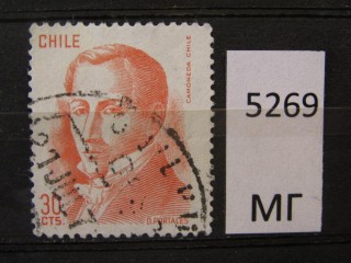 Фото марки Чили 1976г