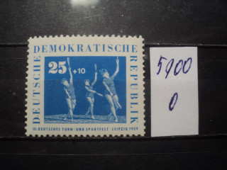 Фото марки ГДР 1959г **