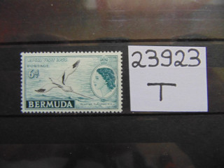 Фото марки Британские Бермуды 1953г **