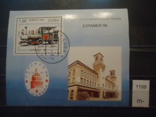 Фото марки Куба 1995г блок