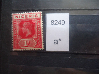 Фото марки Брит. Нигерия 1914-27гг **