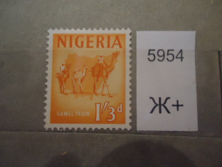 Фото марки Нигерия 1961г **