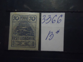 Фото марки Эстония 1919г **