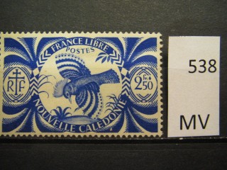 Фото марки Франц. Новая Каледония 1942г *