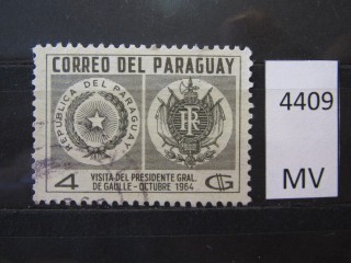 Фото марки Парагвай 1964г